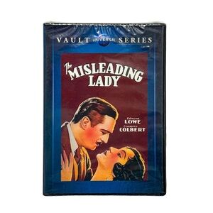 The Misleading Lady DVD (1932) – Claudette Colbert – Rare OOP Vault NEW